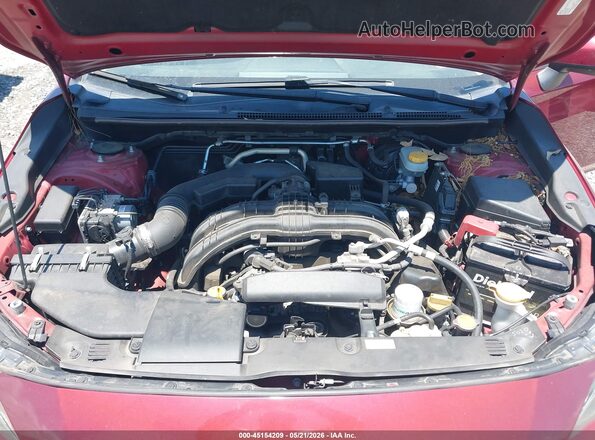 JF2GTADC2J8328301 2018 SUBARU CROSSTREK Red უკანა ხედი