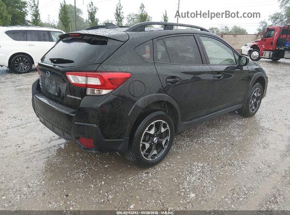 JF2GTADC2JH247878 2018 SUBARU CROSSTREK Black Tył prawy