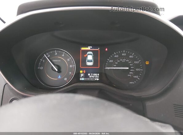 JF2GTADC2JH247878 2018 SUBARU CROSSTREK Black Widok tylnych siedzeń