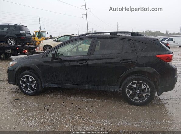 JF2GTADC2JH247878 2018 SUBARU CROSSTREK Black Widok wnętrza 360 stopni
