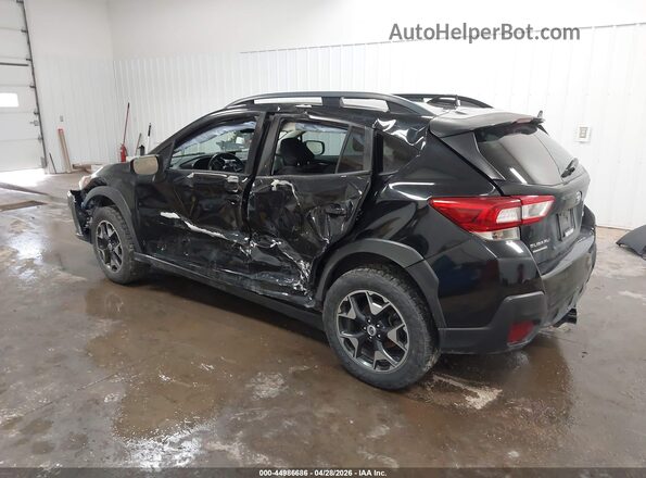 JF2GTADC5J8218407 2018 SUBARU CROSSTREK Black Задня ліва чверть