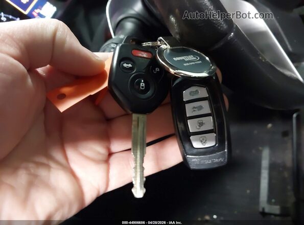 JF2GTADC5J8218407 2018 SUBARU CROSSTREK Black Вид панелі приладів