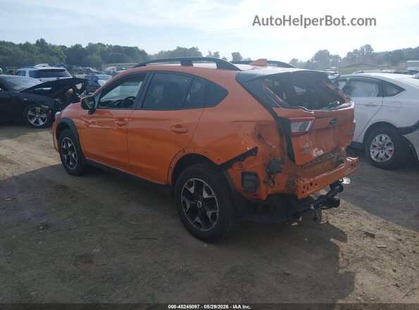 JF2GTADC5J8219637 2018 SUBARU CROSSTREK Оранжевый Задняя левая четверть
