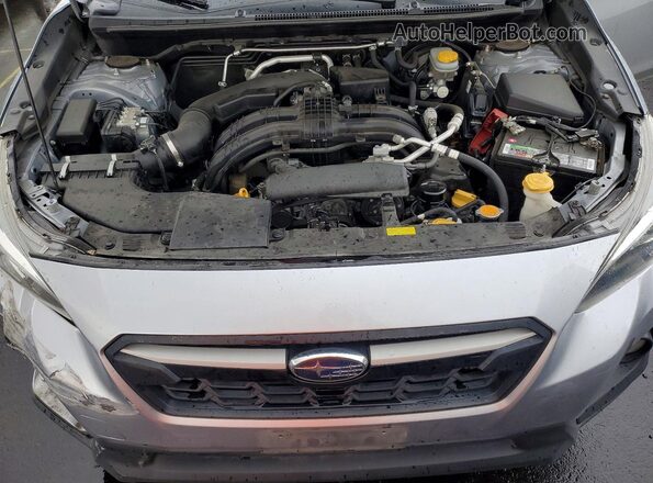 JF2GTADC6K8225545 2019 SUBARU CROSSTREK Silver Vista interior trasera