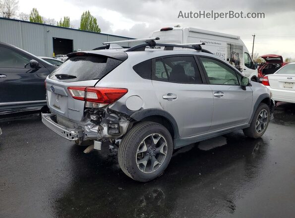 JF2GTADC6K8225545 2019 SUBARU CROSSTREK Silver Trasero derecho
