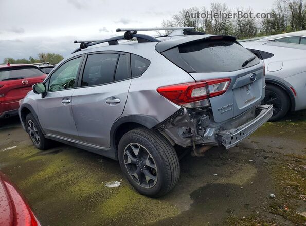 JF2GTADC6K8225545 2019 SUBARU CROSSTREK Silver Trasero izquierdo