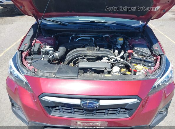 JF2GTADC7JH324373 2018 SUBARU CROSSTREK Красный Вид сзади