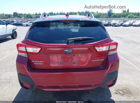 JF2GTADC7JH324373 2018 SUBARU CROSSTREK Красный 