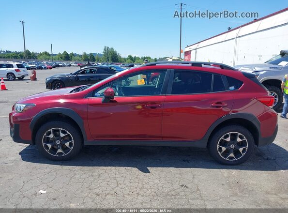 JF2GTADC7JH324373 2018 SUBARU CROSSTREK Красный Панорамный вид салона 360°