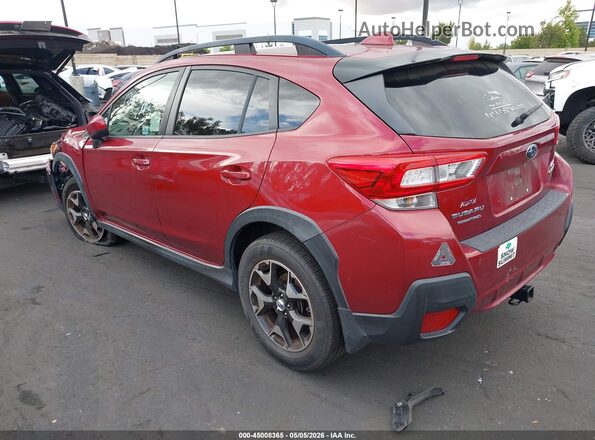 JF2GTADC9JH234755 2018 SUBARU CROSSTREK Red 