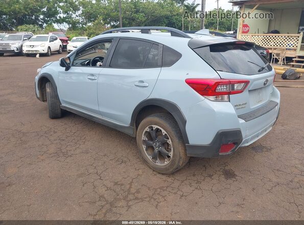 JF2GTAEC0NH259970 2022 SUBARU CROSSTREK Light Blue Tył lewy