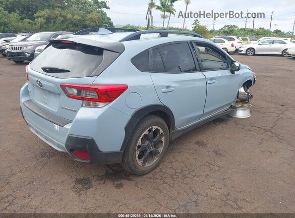 JF2GTAEC0NH259970 2022 SUBARU CROSSTREK Light Blue Tył prawy