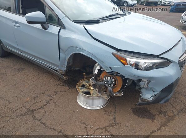 JF2GTAEC0NH259970 2022 SUBARU CROSSTREK Light Blue Widok z przodu
