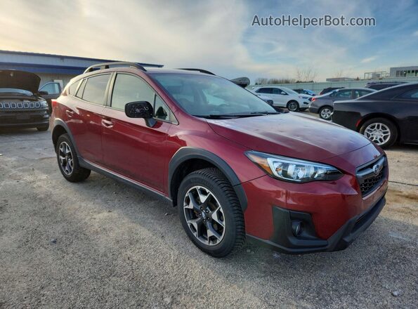 JF2GTAEC1K8261206 2019 SUBARU CROSSTREK Burgundy Delantero derecho