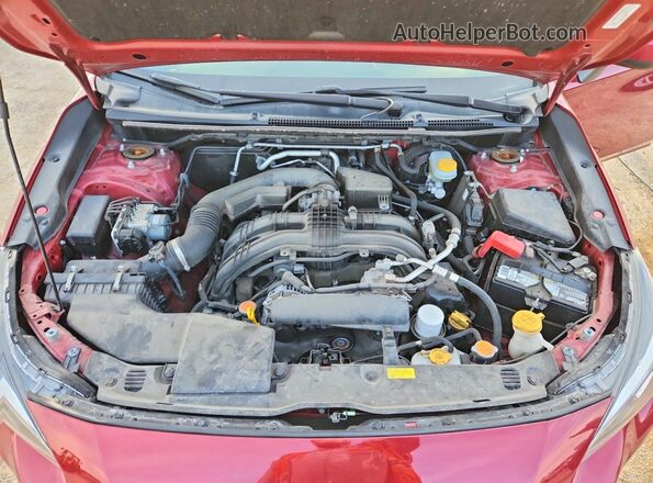 JF2GTAEC1K8261206 2019 SUBARU CROSSTREK Burgundy Vista interior trasera