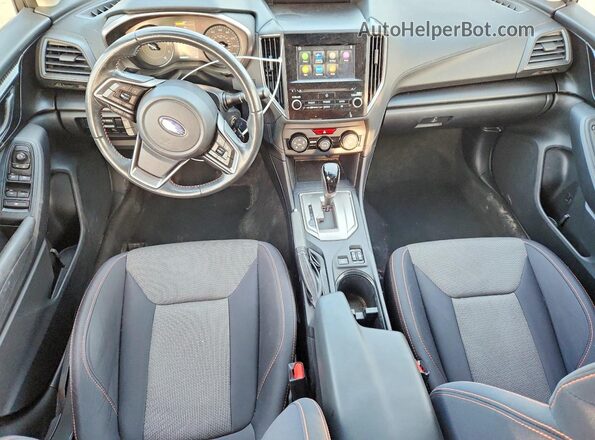 JF2GTAEC1K8261206 2019 SUBARU CROSSTREK Burgundy Vista del salpicadero