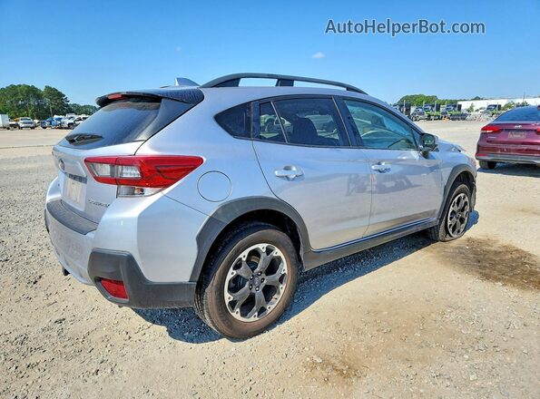 JF2GTAEC2M8313042 2021 SUBARU CROSSTREK Серебряный Задняя правая четверть