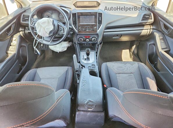 JF2GTAEC2M8313042 2021 SUBARU CROSSTREK Серебряный Вид панели приборов