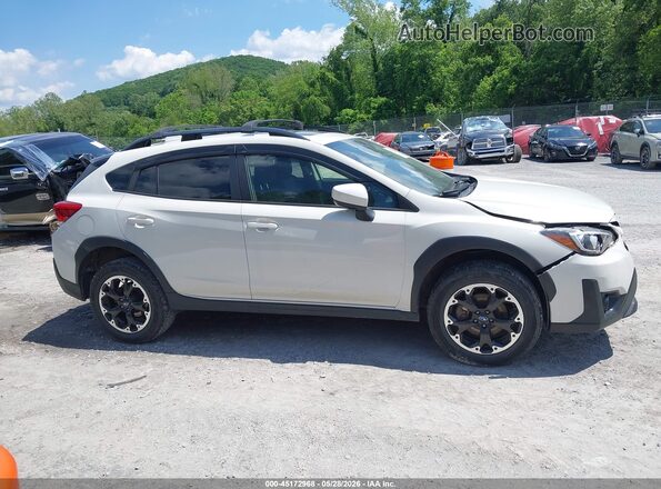 JF2GTAEC2M8328236 2021 SUBARU CROSSTREK White Widok wnętrza z tyłu