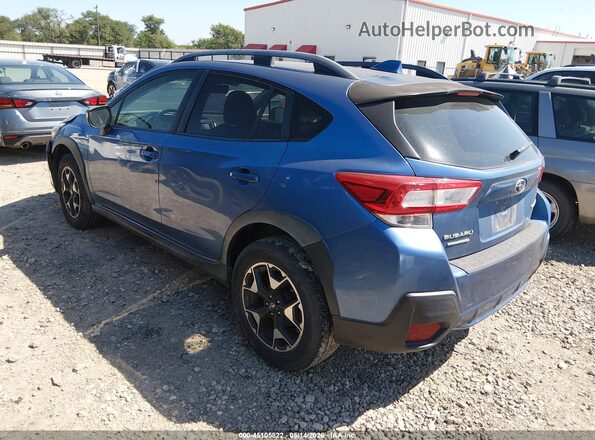 JF2GTAEC3KH207650 2019 SUBARU CROSSTREK Blue Հետևի ձախ