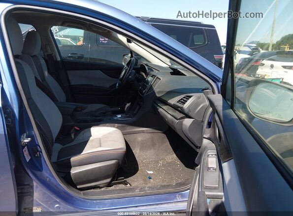 JF2GTAEC3KH207650 2019 SUBARU CROSSTREK Blue Սալոնի դիմացի տեսք