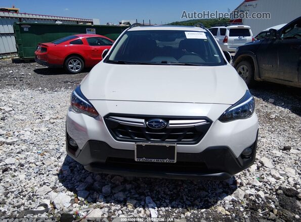 JF2GTAEC3M8248220 2021 SUBARU CROSSTREK White ხელსაწყოთა პანელის ხედი