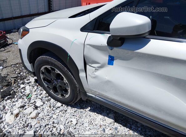 JF2GTAEC3M8248220 2021 SUBARU CROSSTREK White წინა ხედი