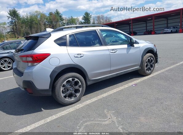 JF2GTAEC3M8374786 2021 SUBARU CROSSTREK Silver Tył prawy