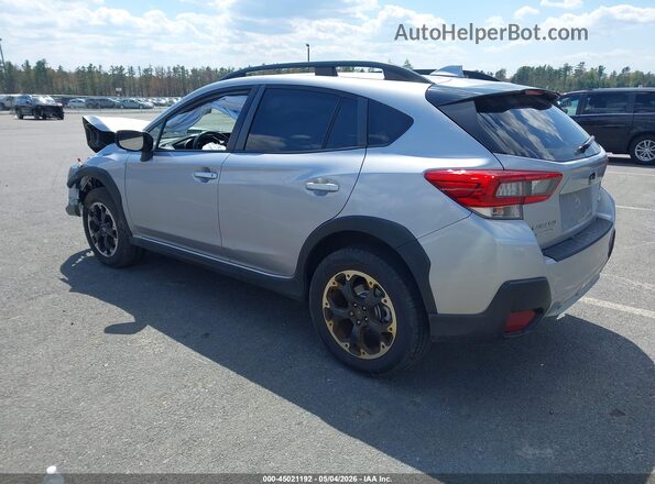 JF2GTAEC3M8374786 2021 SUBARU CROSSTREK Silver Tył lewy