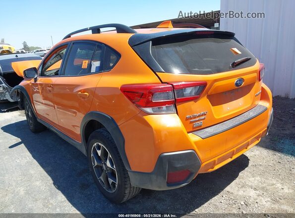 JF2GTAEC4LH211739 2020 SUBARU CROSSTREK Orange Trasero izquierdo