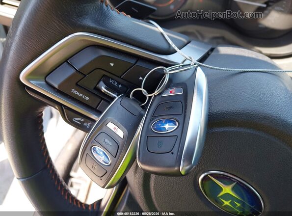 JF2GTAEC4N8203921 2022 SUBARU CROSSTREK Blue Вид панелі приладів