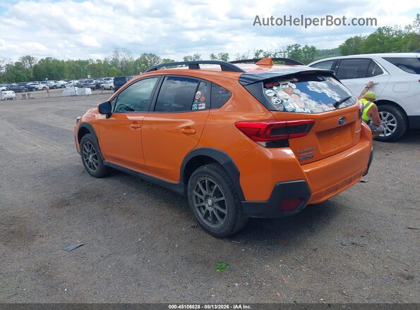 JF2GTAEC5K8268577 2019 SUBARU CROSSTREK Orange Հետևի ձախ
