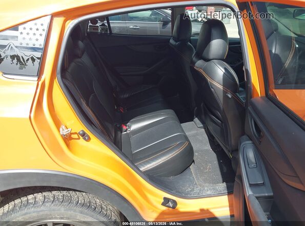JF2GTAEC5K8268577 2019 SUBARU CROSSTREK Orange VIN կոդի պիտակի տեսք