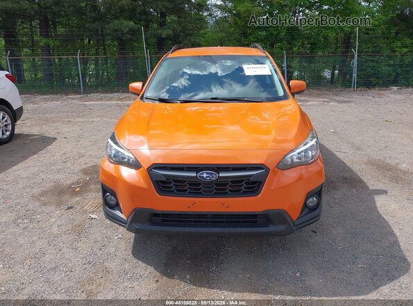 JF2GTAEC5K8268577 2019 SUBARU CROSSTREK Orange Սարքավորումների վահանակի տեսք