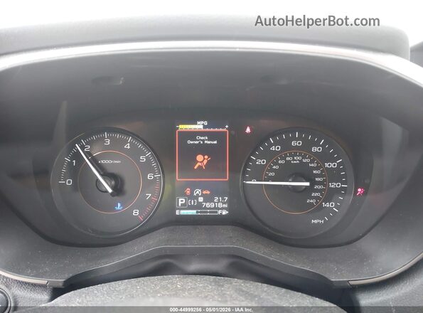 JF2GTAEC6LH248128 2020 SUBARU CROSSTREK White Widok tylnych siedzeń