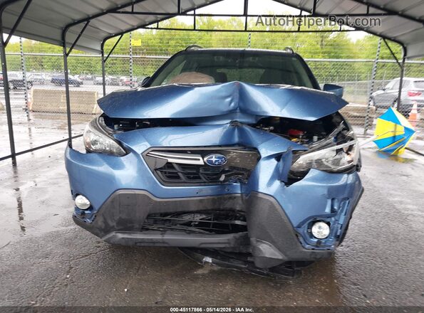 JF2GTAEC6MH273807 2021 SUBARU CROSSTREK Синий Вид щитка приборов