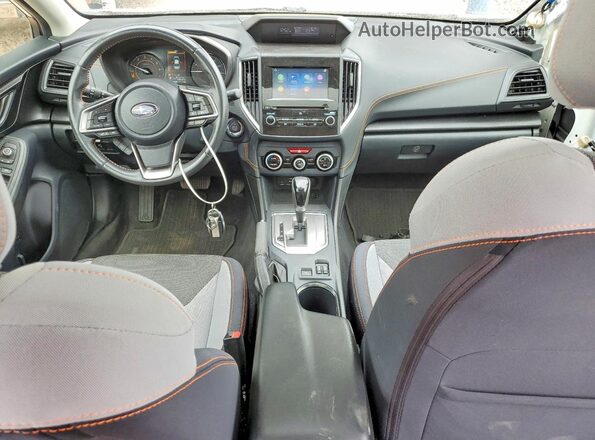 JF2GTAEC6MH668893 2021 SUBARU CROSSTREK White Widok deski rozdzielczej