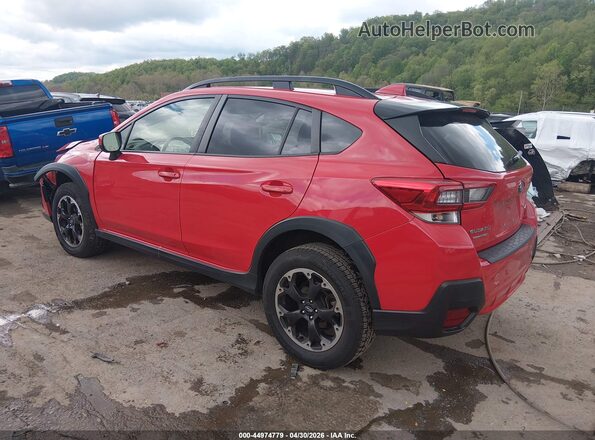 JF2GTAEC9MH235536 2021 SUBARU CROSSTREK Red 