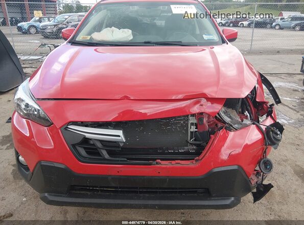 JF2GTAEC9MH235536 2021 SUBARU CROSSTREK Red 