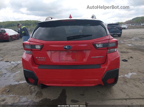 JF2GTAEC9MH235536 2021 SUBARU CROSSTREK Red 