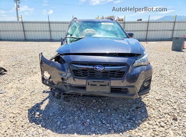 JF2GTAECXKH307972 2019 SUBARU CROSSTREK Угольный Вид спереди