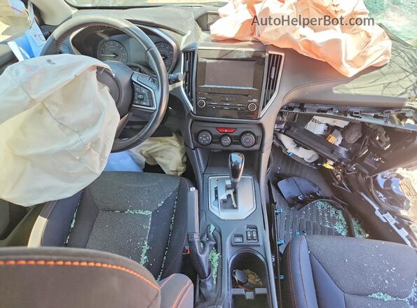 JF2GTAECXKH307972 2019 SUBARU CROSSTREK Угольный Вид панели приборов