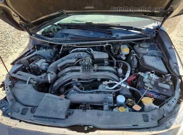 JF2GTAECXKH307972 2019 SUBARU CROSSTREK Угольный Вид задней части салона