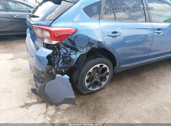 JF2GTAECXMH254175 2021 SUBARU CROSSTREK Blue Vista frontal