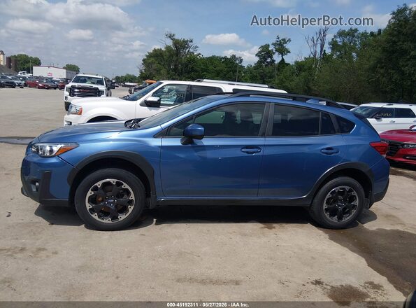 JF2GTAECXMH254175 2021 SUBARU CROSSTREK Blue Vista interior de 360 grados