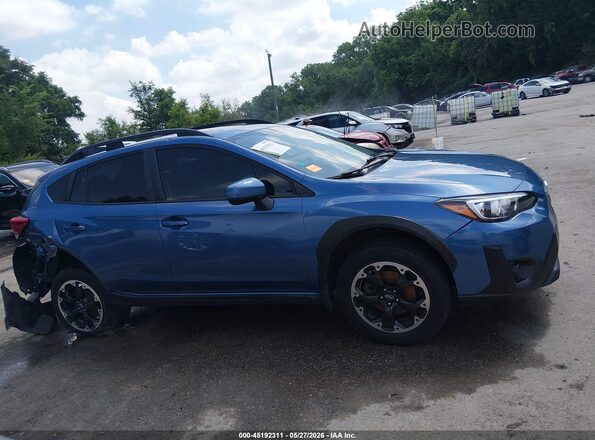 JF2GTAECXMH254175 2021 SUBARU CROSSTREK Blue Vista interior trasera
