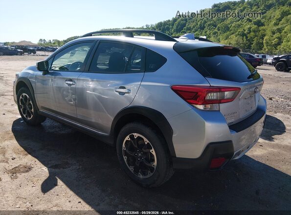 JF2GTAECXNH277084 2022 SUBARU CROSSTREK Серебряный Задняя левая четверть