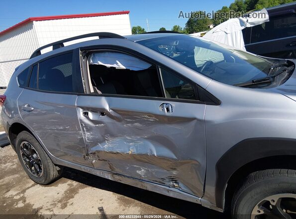 JF2GTAECXNH277084 2022 SUBARU CROSSTREK Серебряный Вид спереди