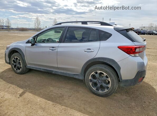 JF2GTAGC6MH354853 2021 SUBARU CROSSTREK Серебряный Задняя левая четверть