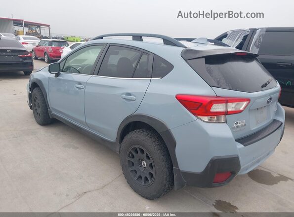 JF2GTAJC2JH280965 2018 SUBARU CROSSTREK Light Blue Tył lewy